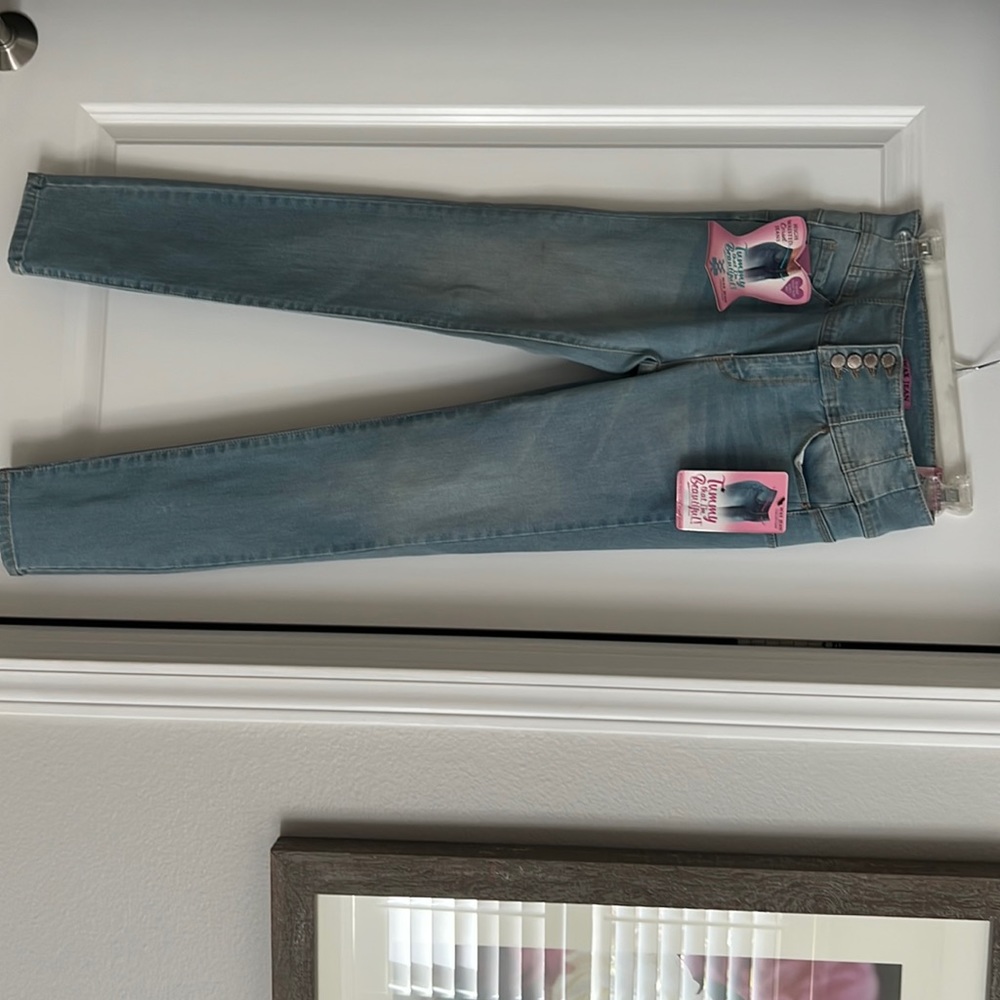 High waisted corset jeans (fashion nova)